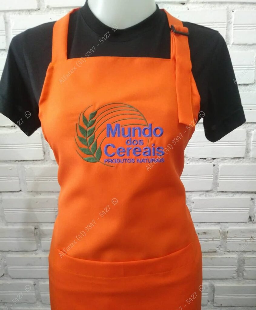 Avental com regulagem - Alfatex Uniformes Profissionais em Curitiba