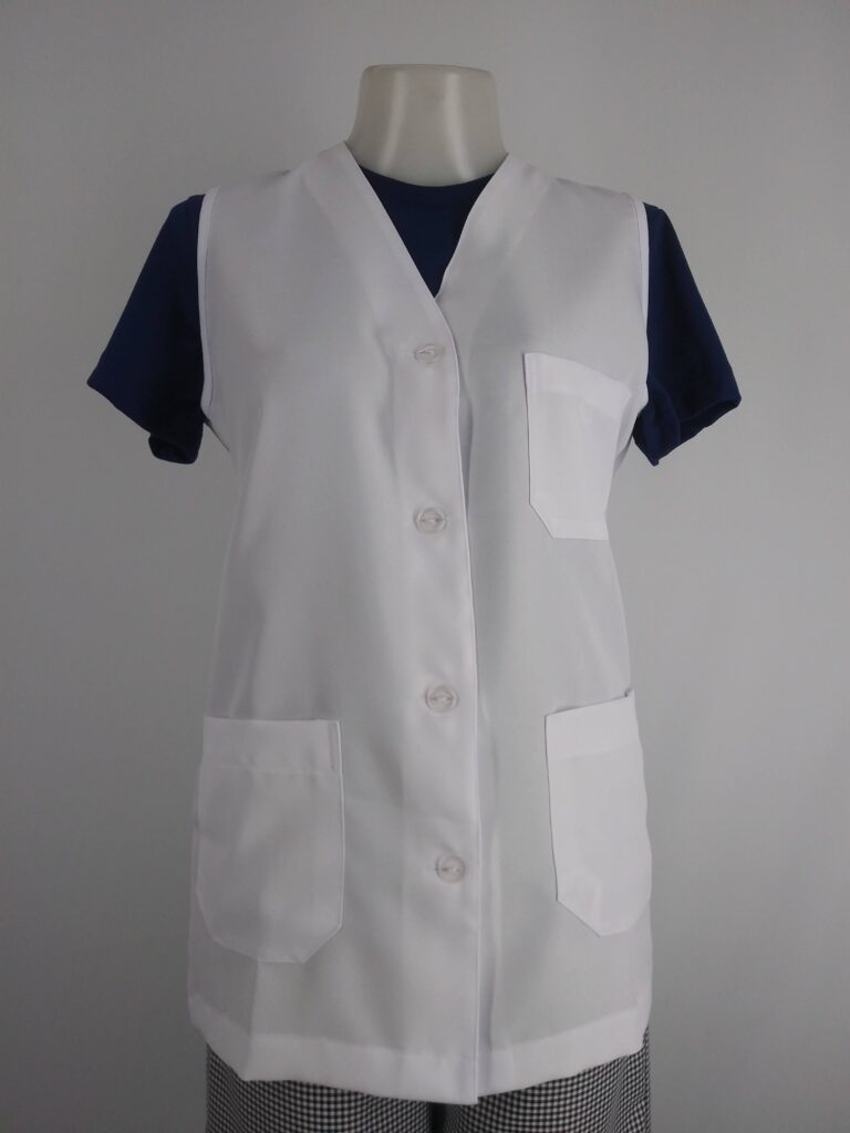 Jaleco sem manga - Uniformes Profissionais em Curitiba