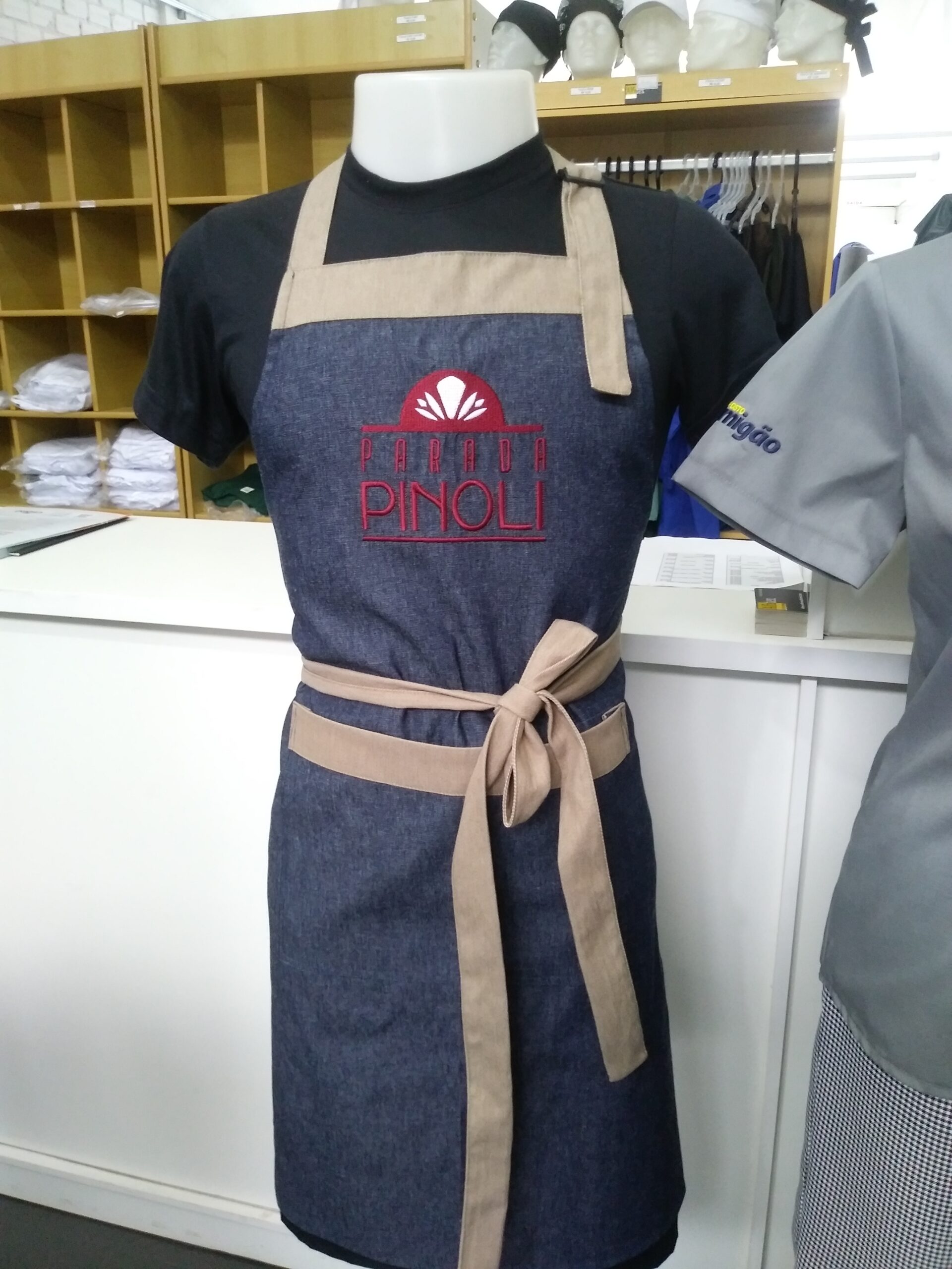 Avental para o comércio em Curitiba