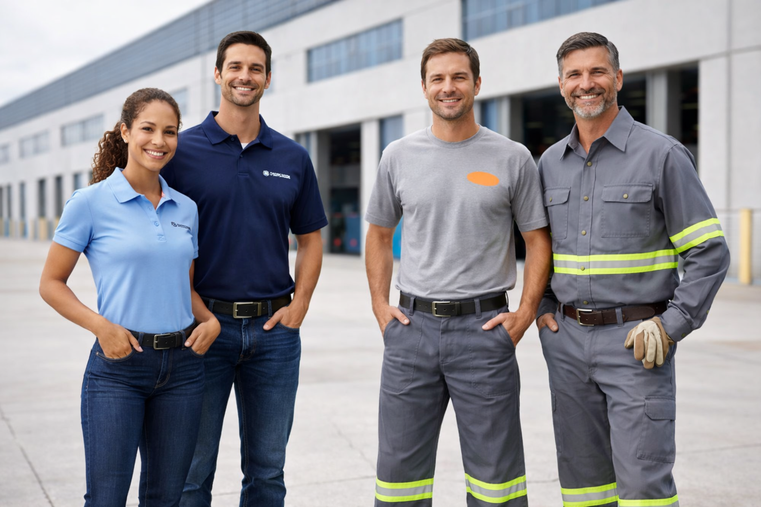 Uniformes Profissionais Personalizados para Empresas. Produção própria com qualidade, durabilidade e personalização.