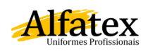 Logo Alfatex Uniformes Profissionais