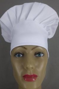 Branca Touca Chef na Cor Branca