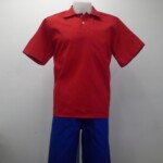 Camisa de Brim Modelo Polo manga curta Camisa De Brim Polo - Uniformes para Indústria