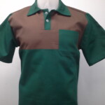 Camisa de Brim Modelo Polo manga curta Camisa de Brim Polo - Uniformes para Indústria