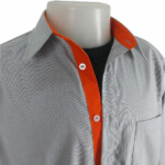 Camisa Social com detalhes. Camisa Social - Uniformes Profissionais Alfatex