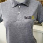 Camisa polo manga curta, com a logo bordada Polo - Uniformes Profissionais em Curitiba