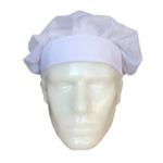Touca de Redinha branca, elástico atrás. Touca de Redinha - Uniformes Profissionais em Curitiba