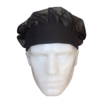 Touca de Redinha preta, elástico atrás Touca de Redinha - Uniformes Profissionais em Curiitba
